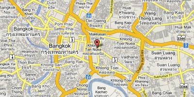 Քարտեզ сукхумвит Bangkok
