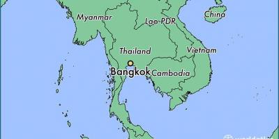 Քարտեզ Բանգկոկի երկրում