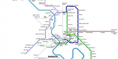 Մետրոյի ԲՔՔ քարտեզի վրա